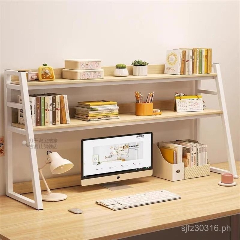 Multi-layer Storage Rack Desk Home Computer Desk Organizer Student ...