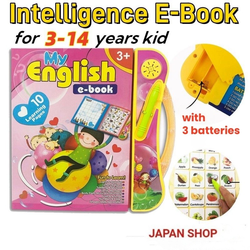 E-BOOK - Kid Voice Learning Electric Book - Pronunciation Speaking ...