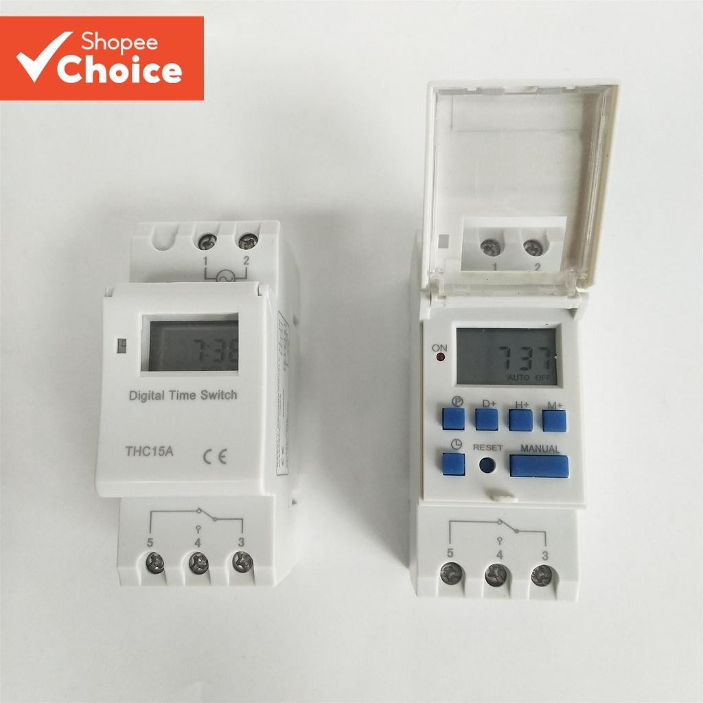 Digital Programmable Timer – Weekly 24 Hour Electronic Timer for ...