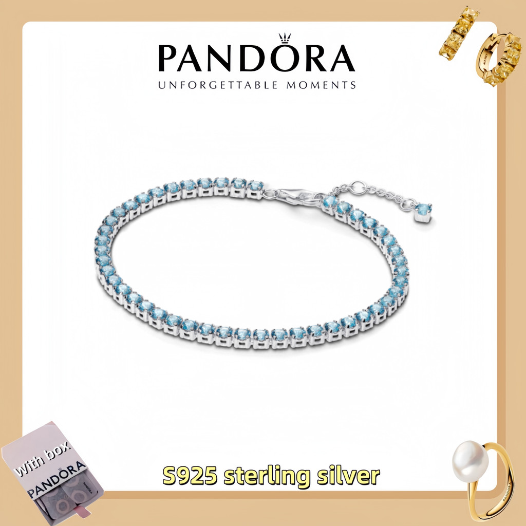 Hot selling 100% S925 sterling silver women's Pandora jewelry (with box ...