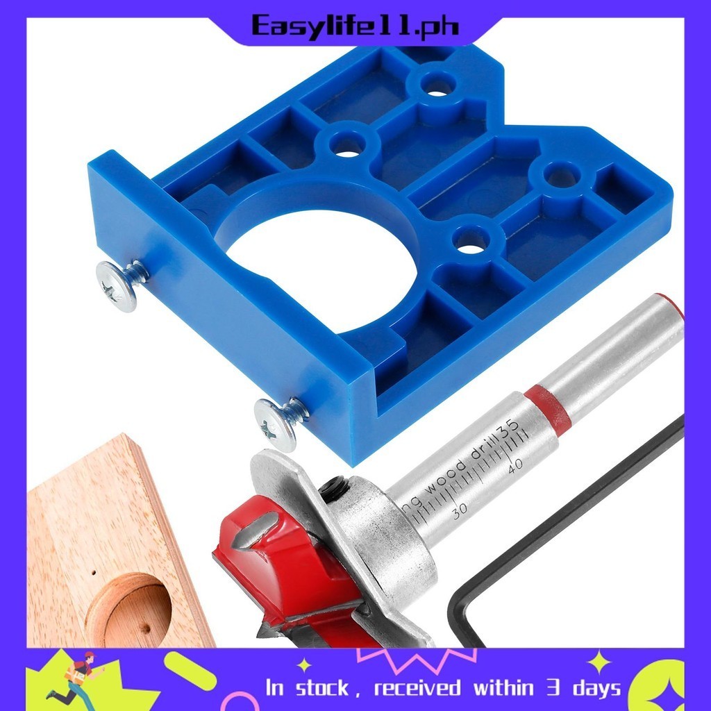 Concealed Hinge Jig High Precision 35mm Hinge Drilling Guide Hinge Hole ...