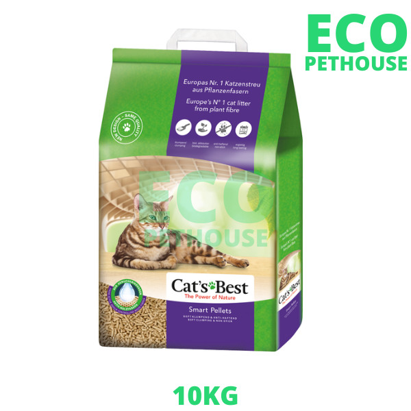 CAT'S BEST Smart Pellet 10KG Soft Clumping & NonStick Cat Litter