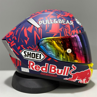 Shoei X14 Red Ant Helmet Shoei Red Bull Motorcycle Full Face Helmet 