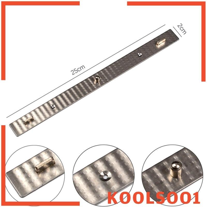 [Koolsoo1] Comic Tool Stainless Steel Ruler Peg Bar No Scale Animation