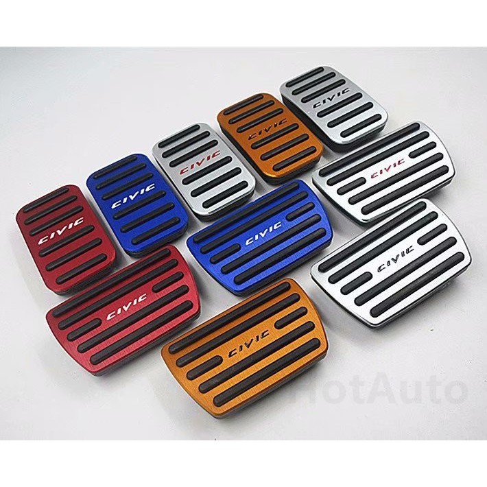 Honda Civic FC FK FE 20162023 Antislip Brake Accelerator Pedal Cover0
