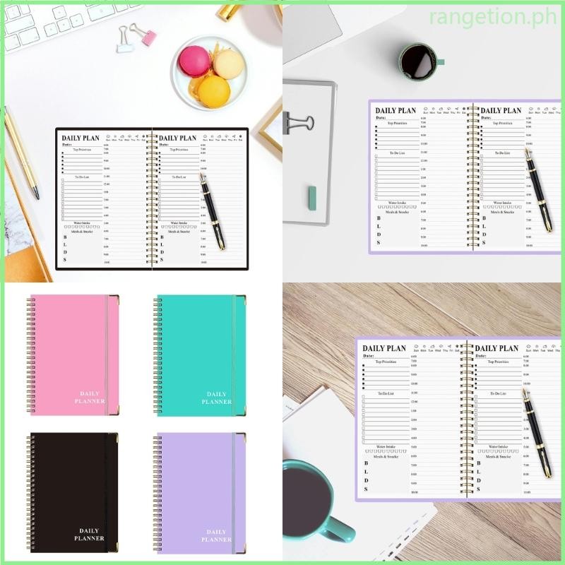 RAN Weekly Planner Notebook Undated Academic Planner 162 Page for ...