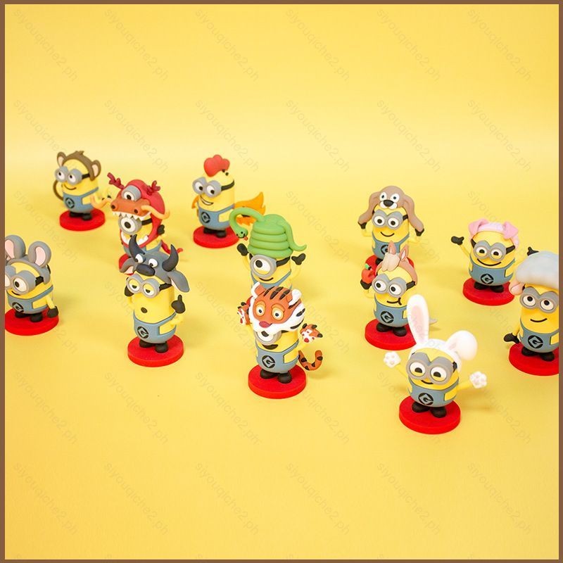 sy Minions Action Figure cos Chinese zodiac signs Cute and funny Model ...