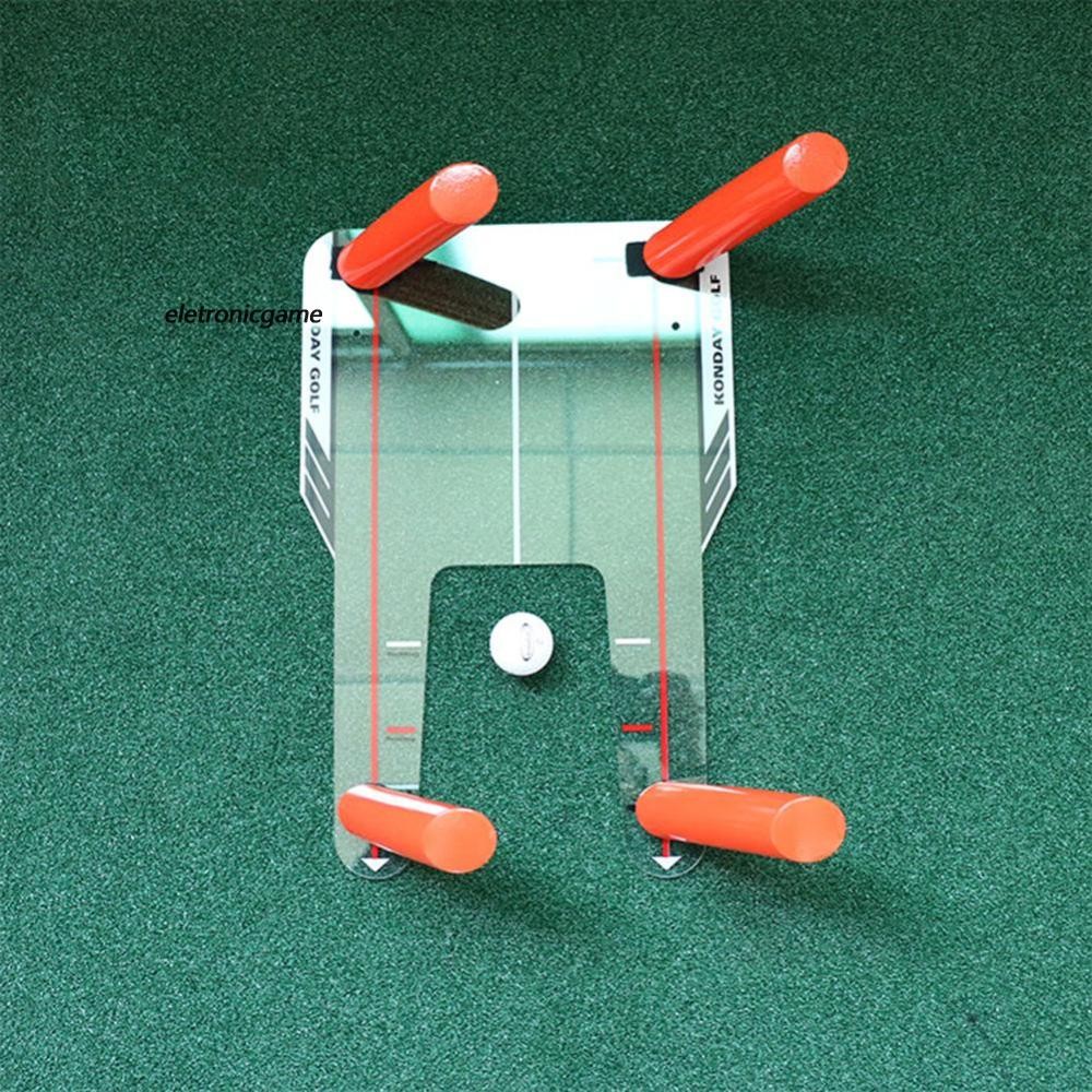 PC Golf Alignment Trainer Swing Training Aid 4 Speed Practice Base ...