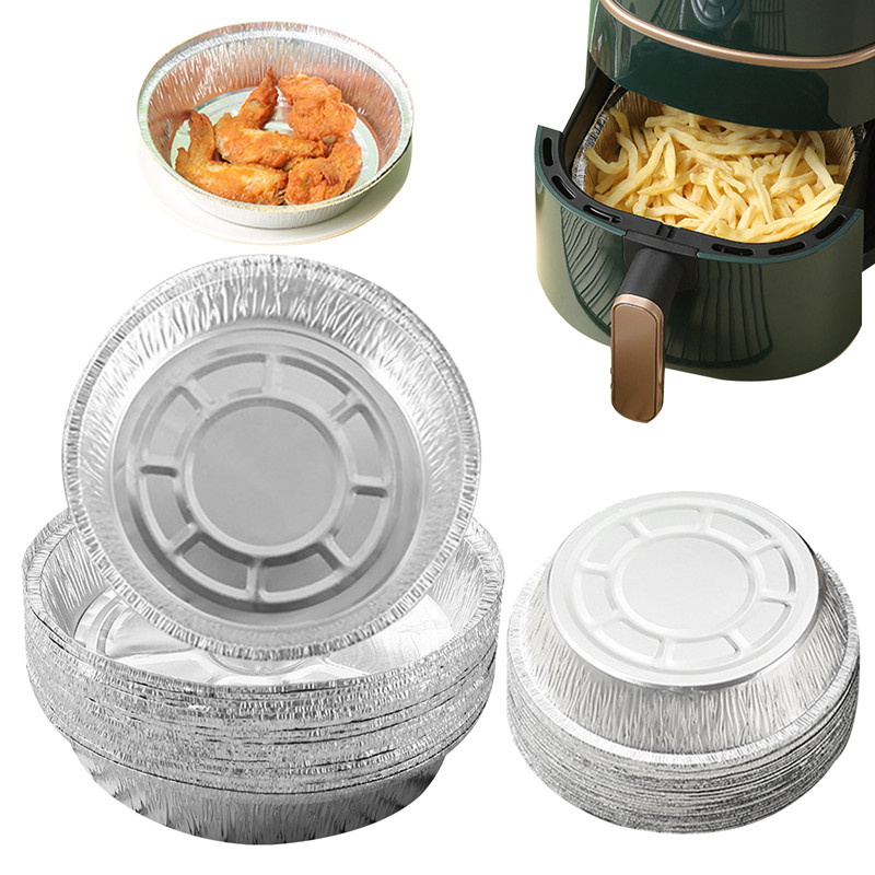 Air Fryer Disposable Tinfoil Liner Baking Roasting Microwave Tinfoil ...