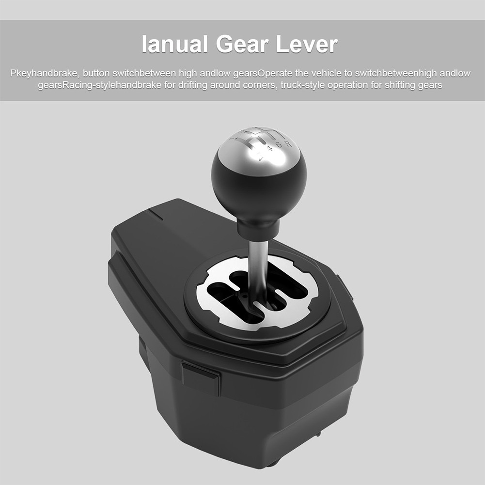 270 Degree Gaming Steering Wheel with Pedal and Shifter for PS4 Xbox