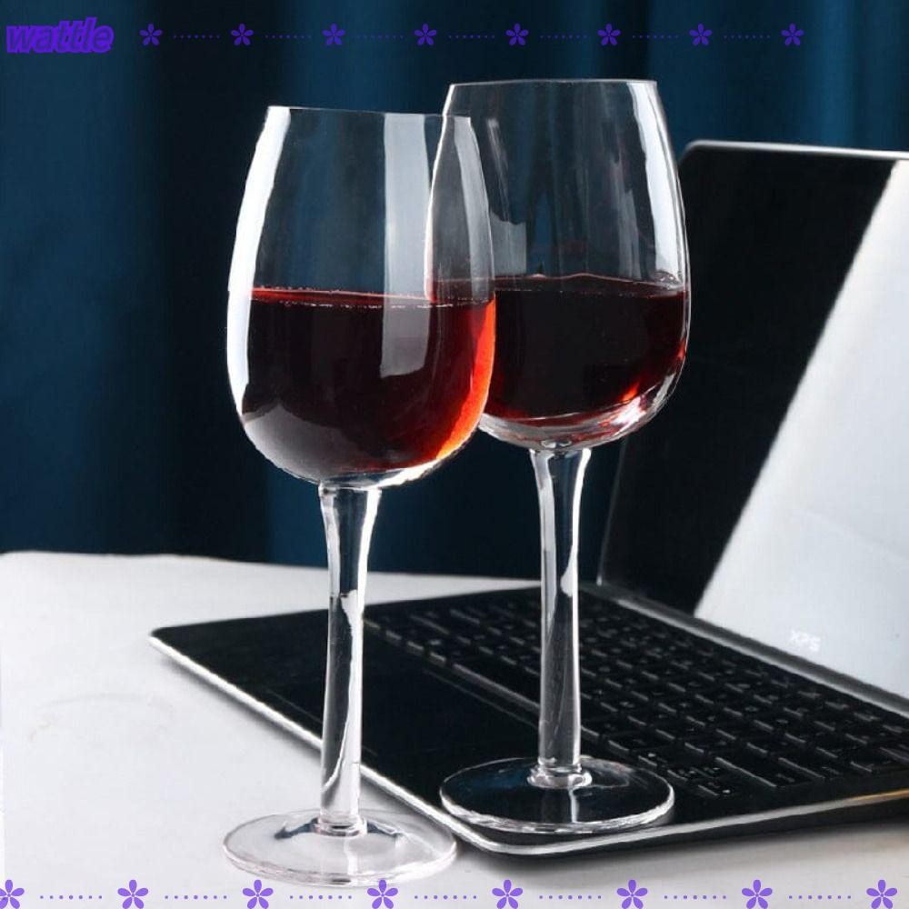 WATTLE Half Round Shaped Wine Glasses, Glass Creative Half Round Body ...