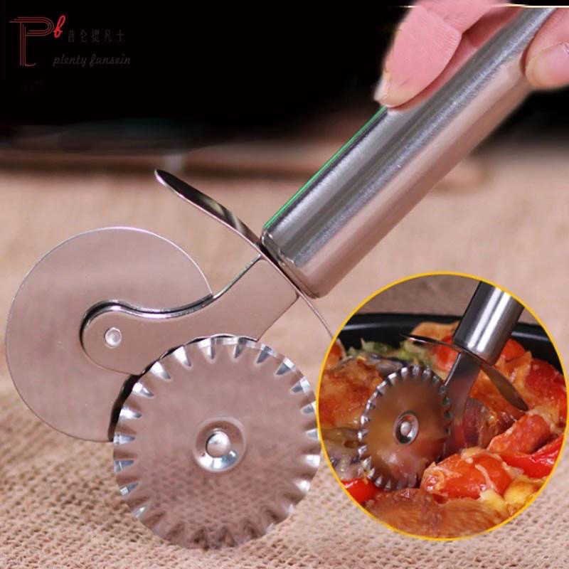 Stainless Steel Pastry Cutter Pizza Food Cutter Fondant Cutter Slicer ...