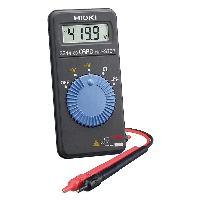 HIOKI 3244-60 Digital Multimeter DMM Card HiTester Voltage Resistance ...