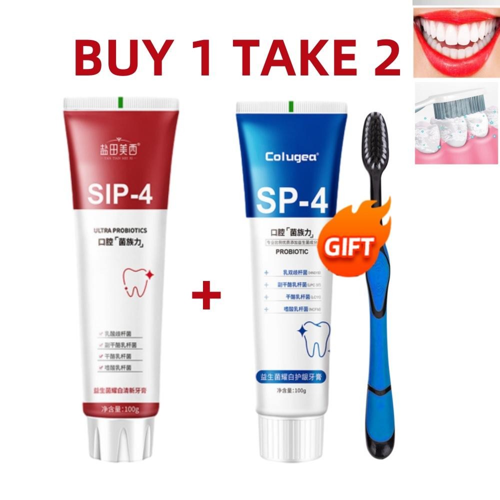 [buy 1 Take 2=3pcs ]sp-4 Sp-5 Gentle Probiotic Toothpaste Sp-4 Tooth ...