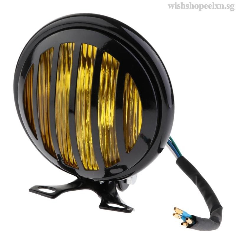 [Wishshopeelxn] 6 Inch headlight for Chopper Bobber&all Motorcycles ...