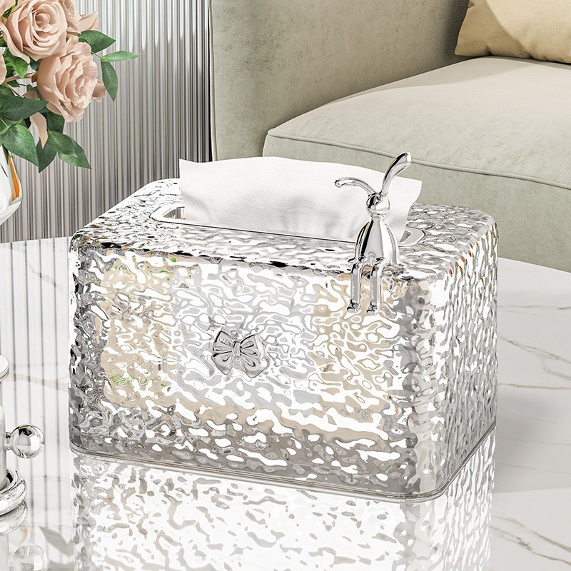 Yo-Fun Luxury Tissue Box Living Room High-End Box Household Table ...