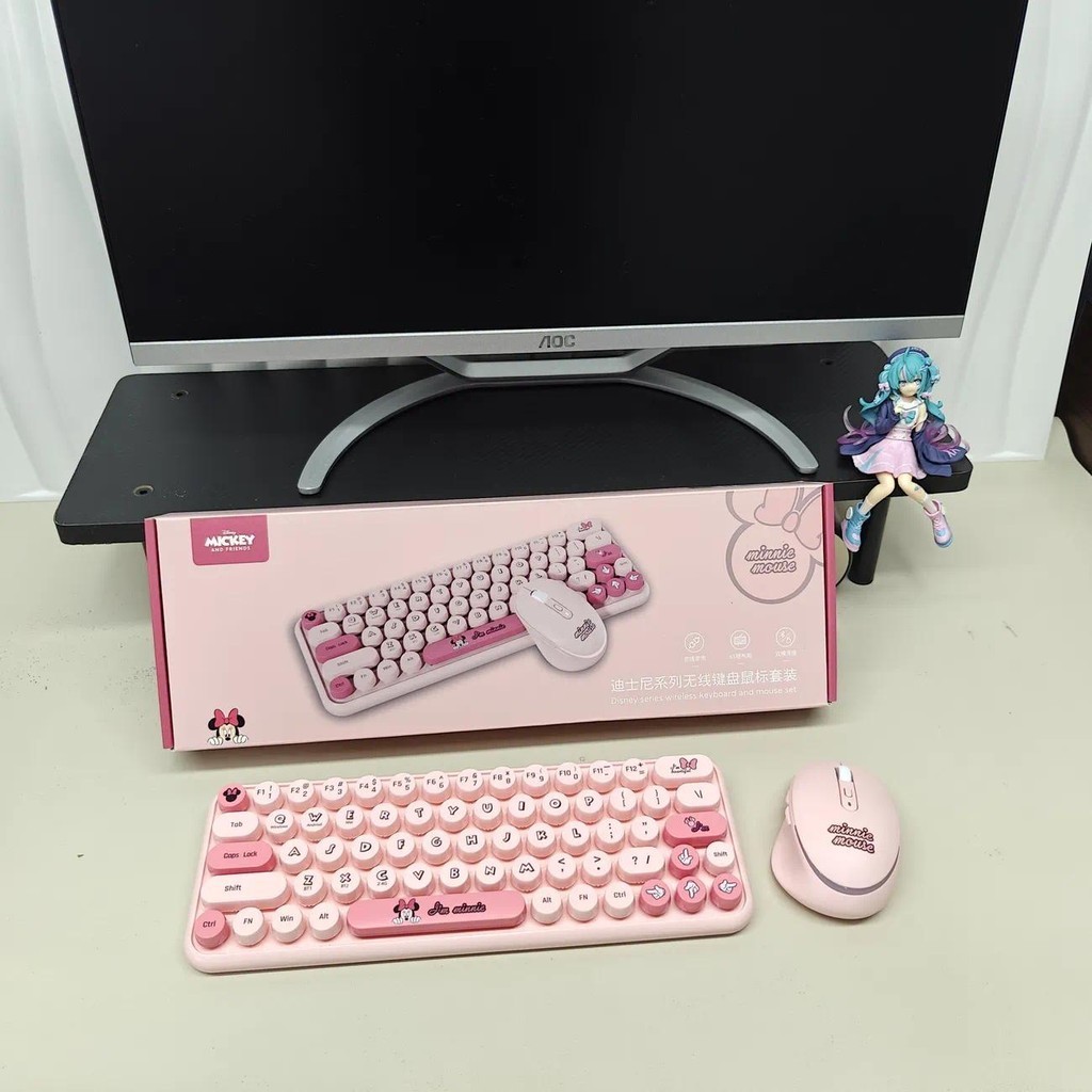 65 Keys Disney DW-MK100 2.4GHz Bluetooth Dual Modes Wireless Keyboard ...