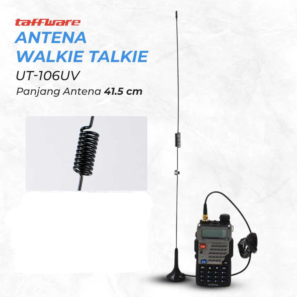 Antenna Walkie Talkie RPSMA Female Dual Band VHF UHF Baofeng UT