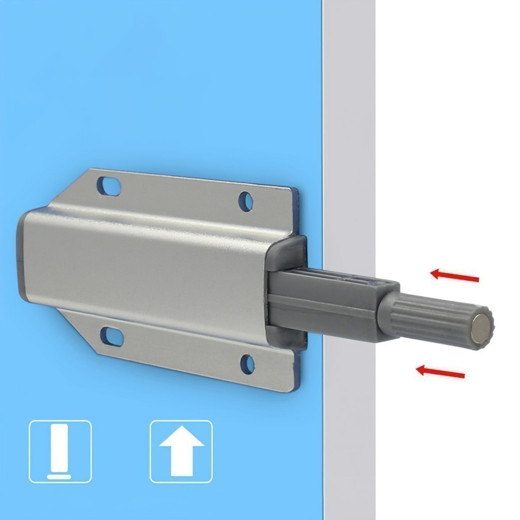 Cabinet Door Opening Push Latch, Door Opening Magnetic Push Button ...
