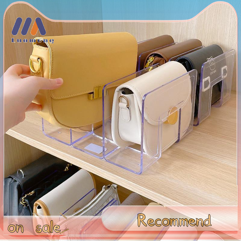 LuoMeng Handbag Storage Box Divider Shelf Storage Rack Cabinet ...