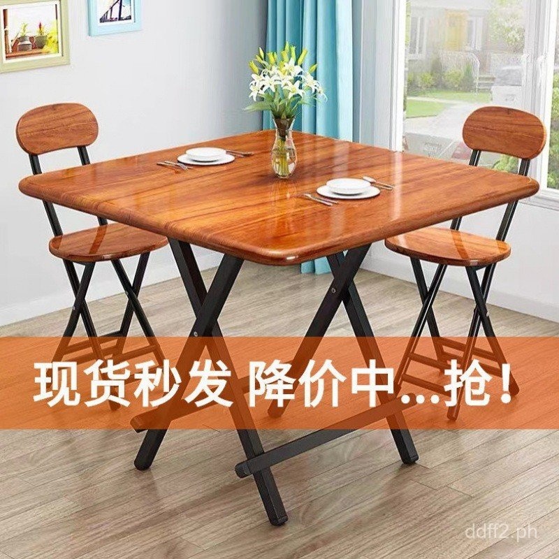 Folding Table Household Eating Table Folding Simple Small Apartment ...