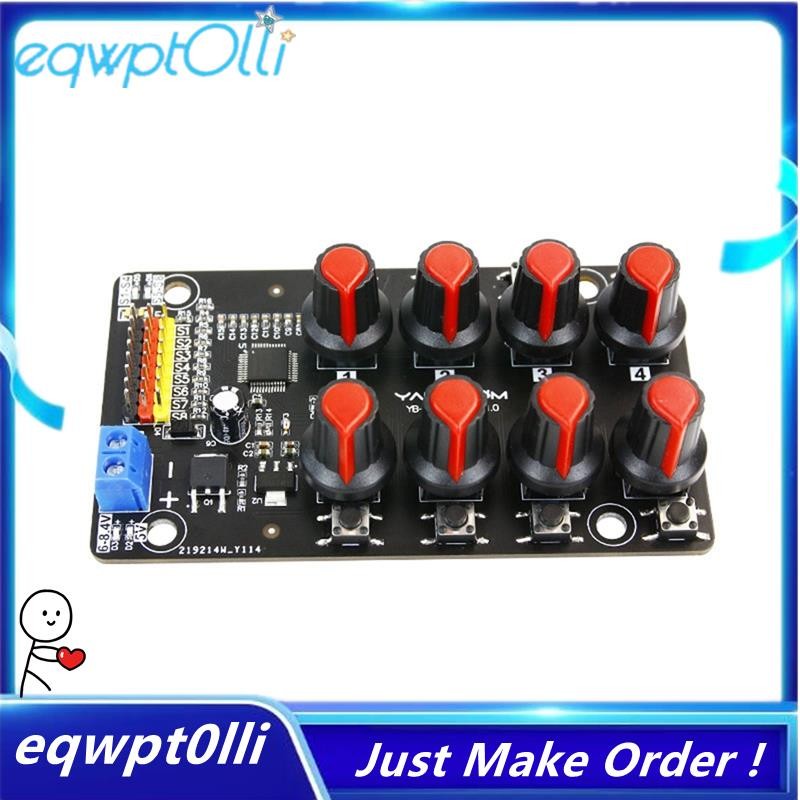 ^eQQ^Eight-Way Servo Controller Servo Controller Module PCB Robot Arm ...