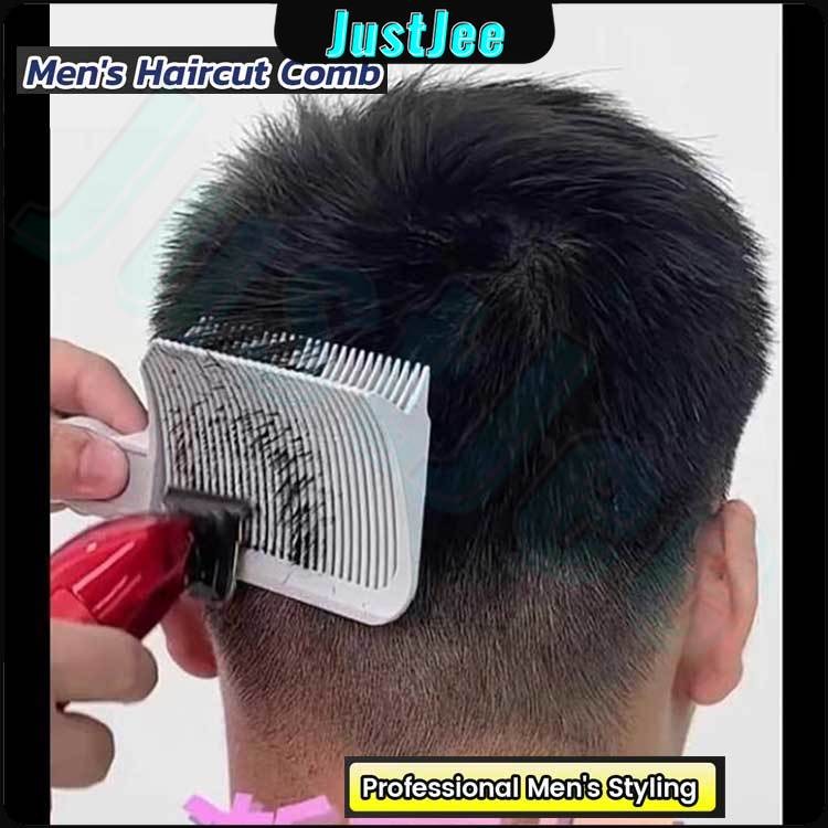 COD Professional Man Hair Cutting Positioning Comb Barber Hair Cut ...