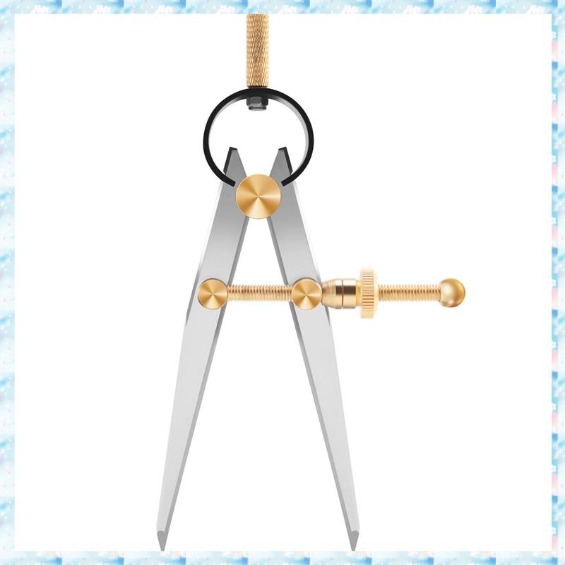 (K S H I)Leather Craft Rotating Craft Tool Diy Wing Divider Adjustable