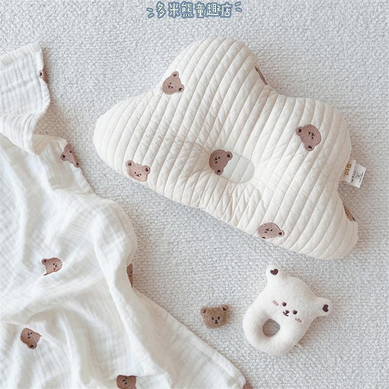 Korea Korea ins Baby Shaping Pillow Antibias Head Embroidery Newborn