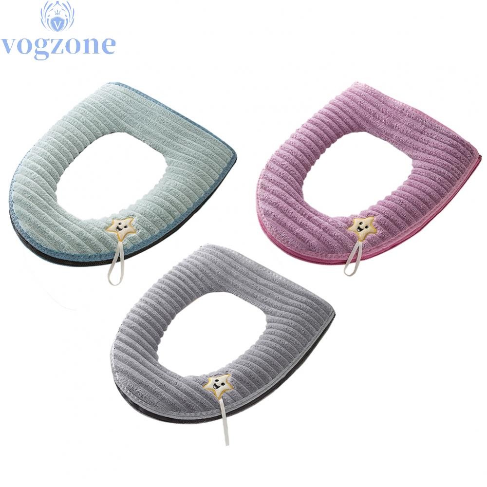 Toilet Seat Cover Warmer Toilet Seat Cover Pad, Waterproof Warm Soft