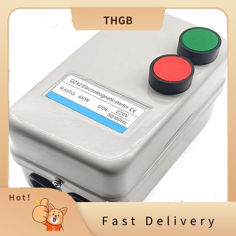 Electric Motor Starter, 220V 4KW 5.5HP 3 Phase or Single Phase