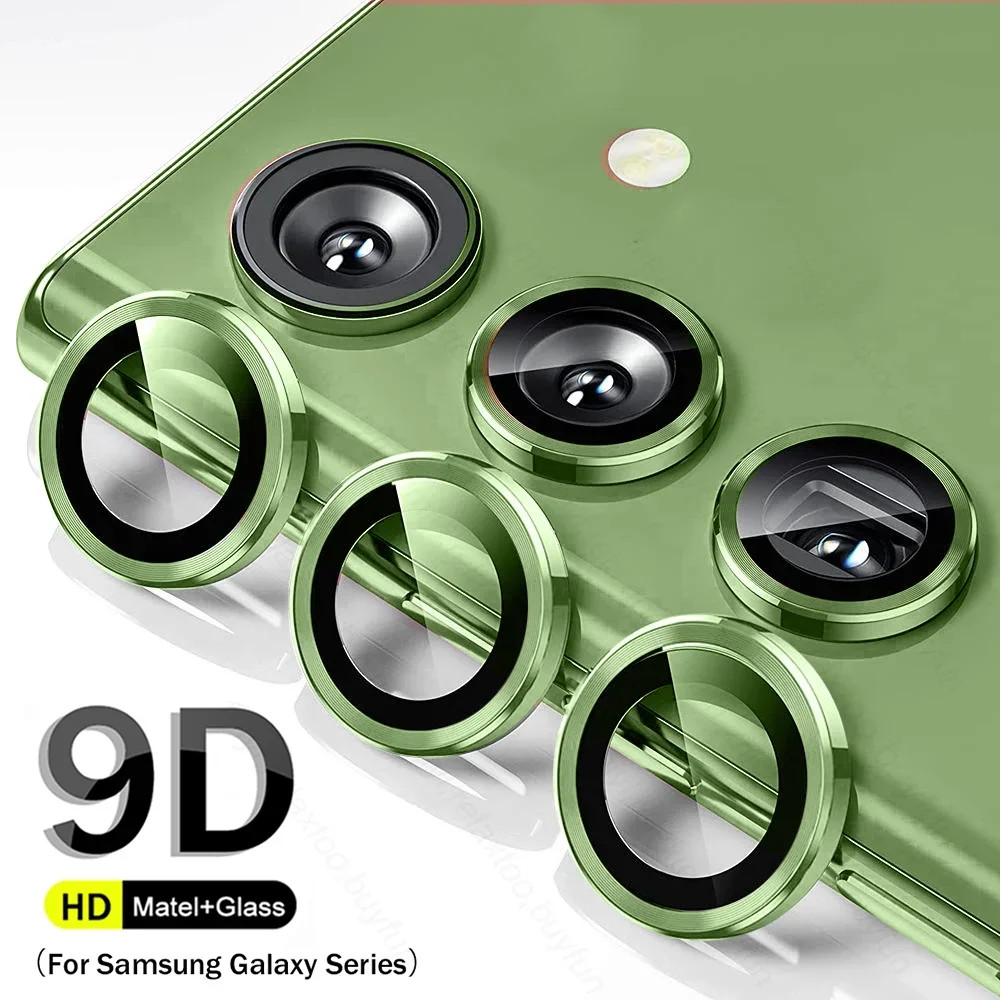 Anti Scrach Metal Individual Ring Camera Lens Tempered Glass For Samsung Galaxy A55 A35 A25 5150