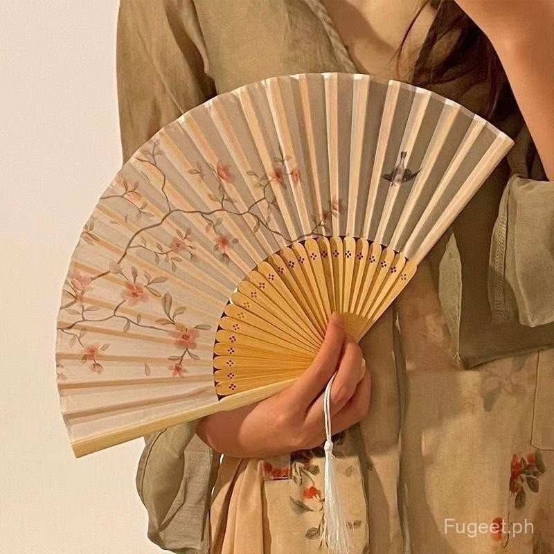 Newly Launched New Chinese Style Begonia Ancient Style Folding Small ...