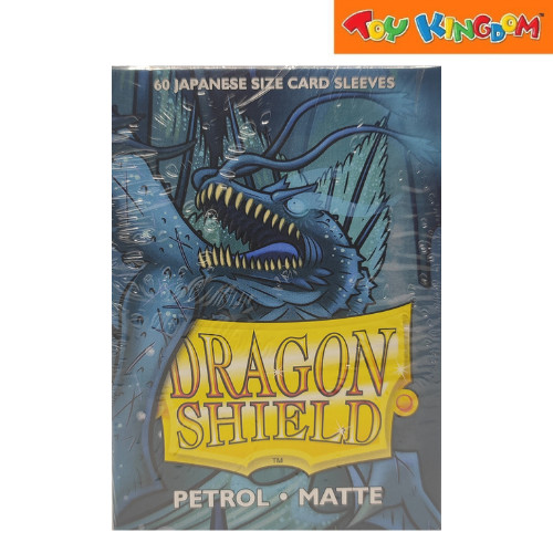 Arcane Tinmen Dragon Shield Petrol Matte 60 Japanese Size Card Sleeves |  Shopee Philippines