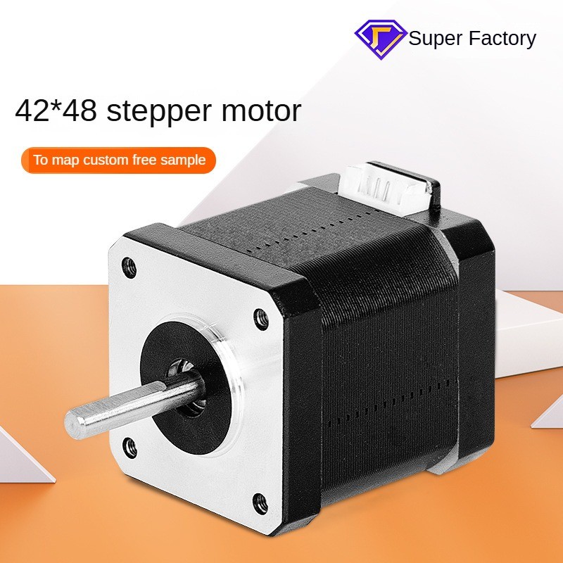 42 Stepper Motor 0.5N Micro Two-Phase Motor 3D Printer Stage Lighting ...