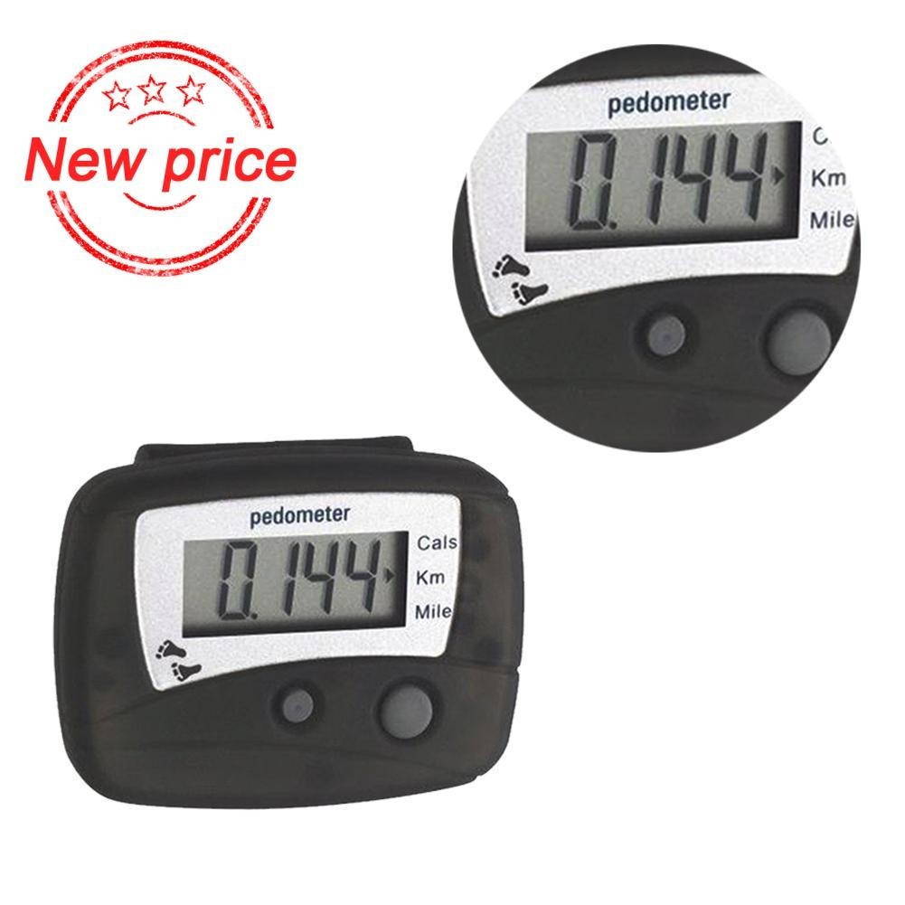 Lcd Digital Walking Pedometer Step Distance Calorie Fitness Belt Clip ...