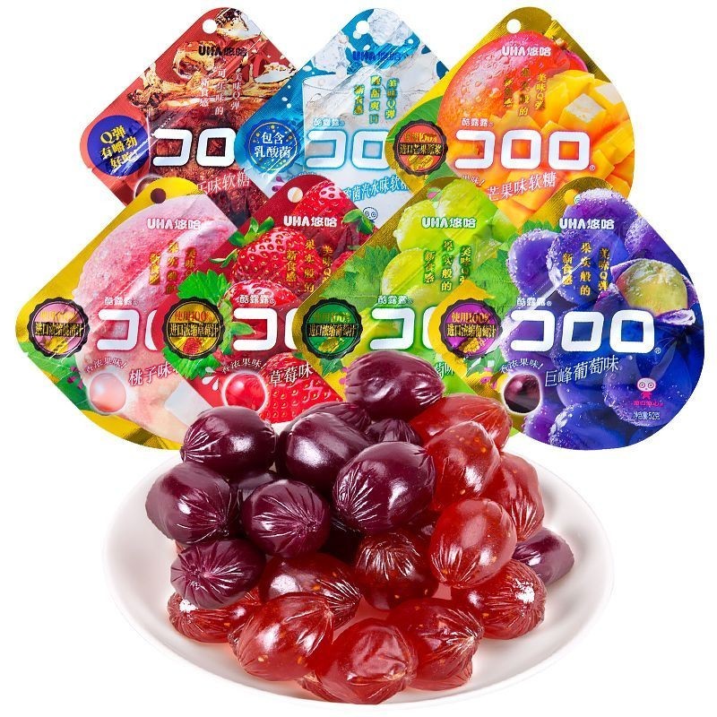 Uha UHA Marshmallow Popping Cool Dew Snacks Taste Candy Influencer ...