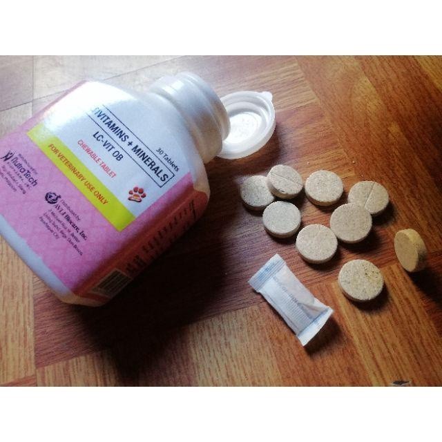 LC Vit OB tablet Multivitamins for Pregnant Dogs LCvit OB | Shopee ...