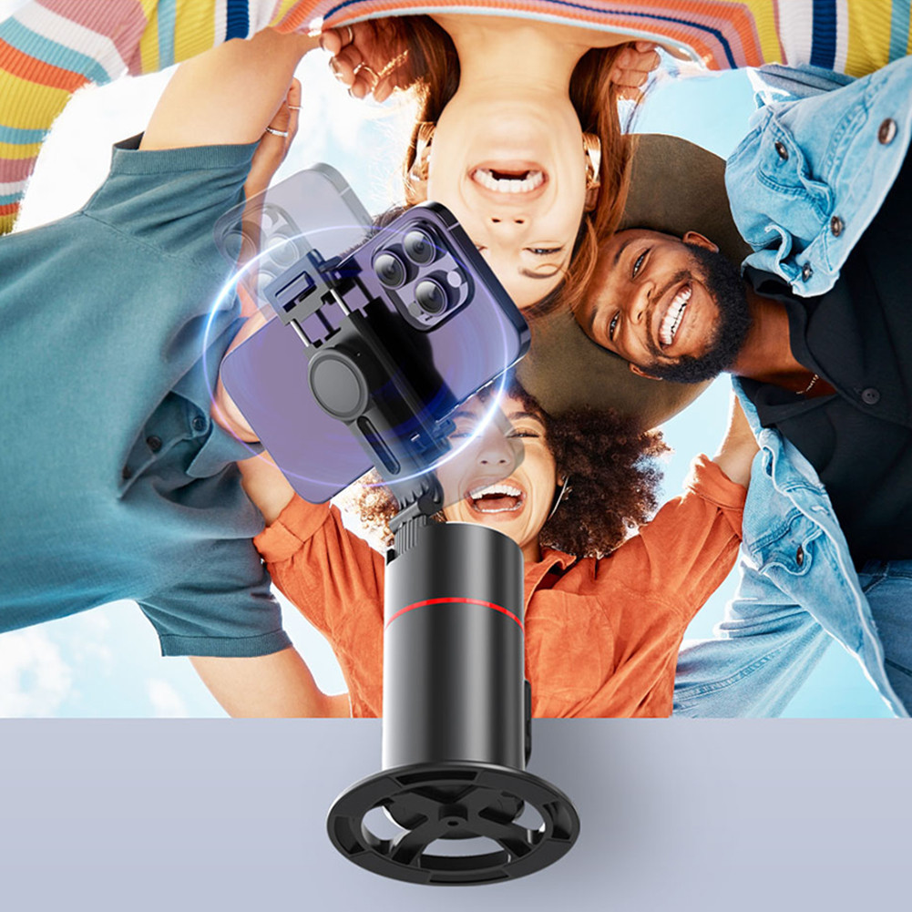Auto Face Tracking Tripod 360 Rotation Gesture Control for Tiktok Live ...