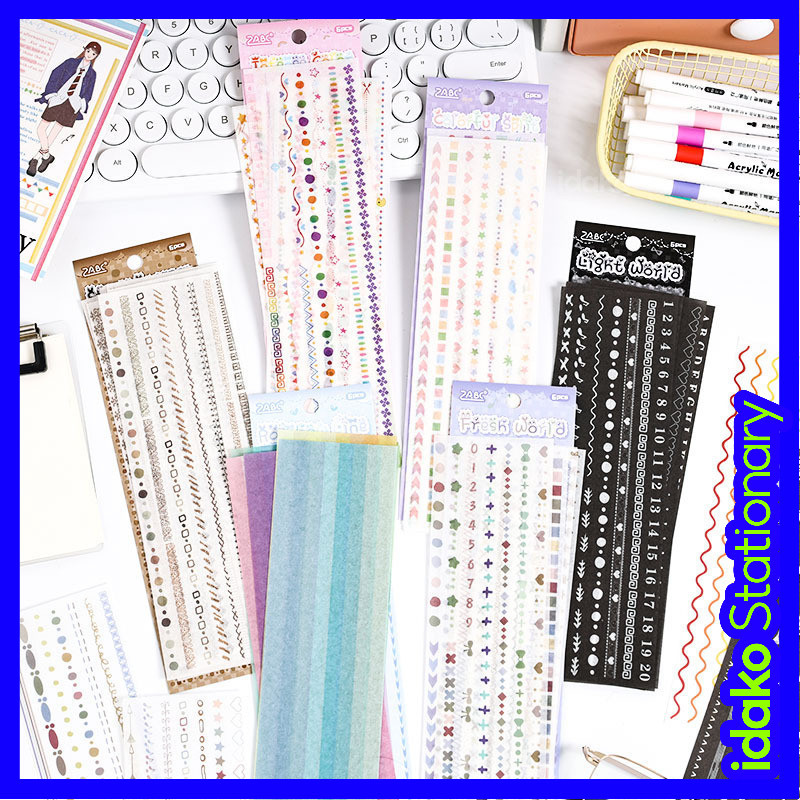 Idako [Boundary Guardian Series] 6PCS Long Strip Cut Film Japanese ...