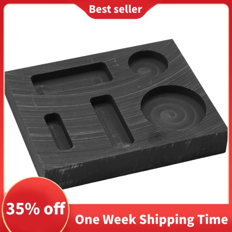 Casting Mold 1 Oz Troy Ounce Round Silver Graphite Ingot Coin Mold For Ingot Mold
