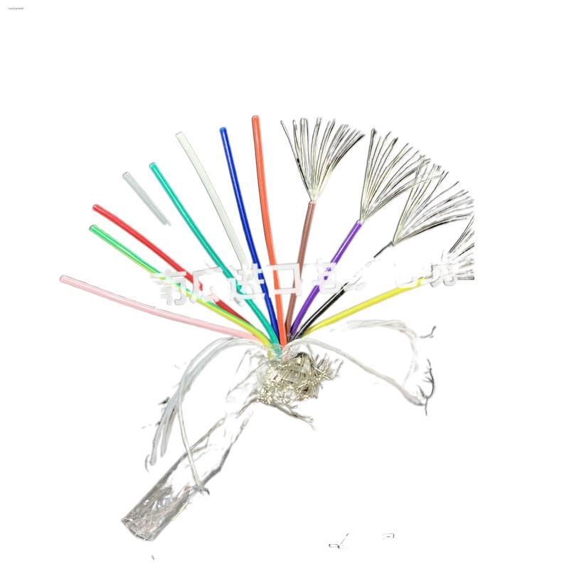 ㅢImported cable drag chain 12-core 0.15 square shielded wire, filament ...