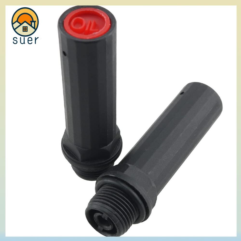 SUDEE 5PCS Air Compressor, Oil Cap Plug Black Breather Rod, Long