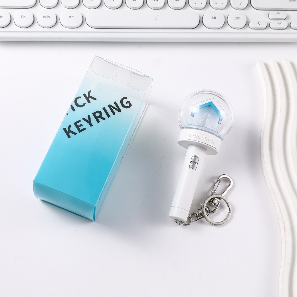 BOYNEXTDOOR Mini Lightstick Keychains Glow Stick Key Ring