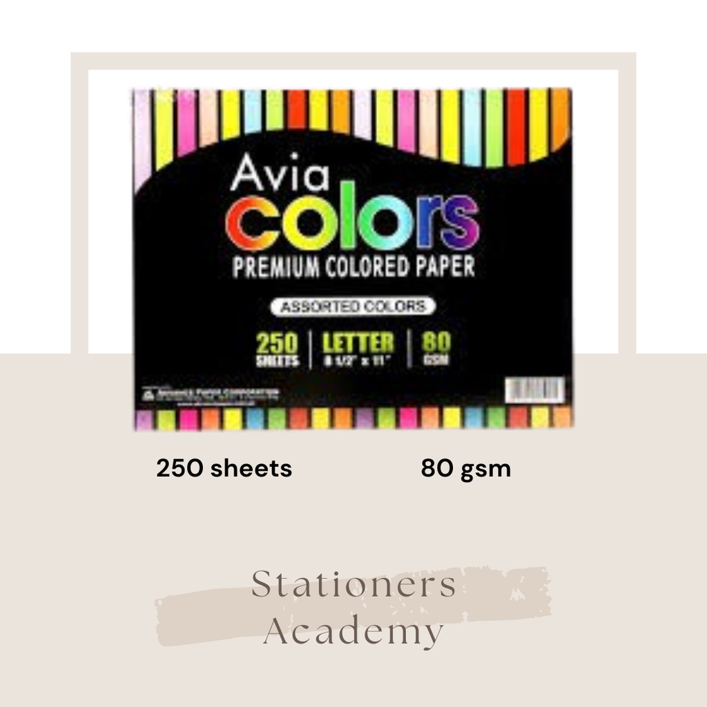 Avia Colored Paper short | Shopee Philippines