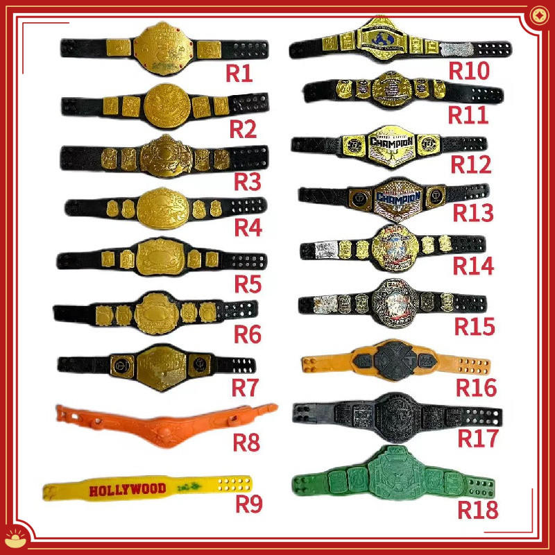 Wwe Figure Championship Belt 67 Inch Action Figure Gold Belt Toy
