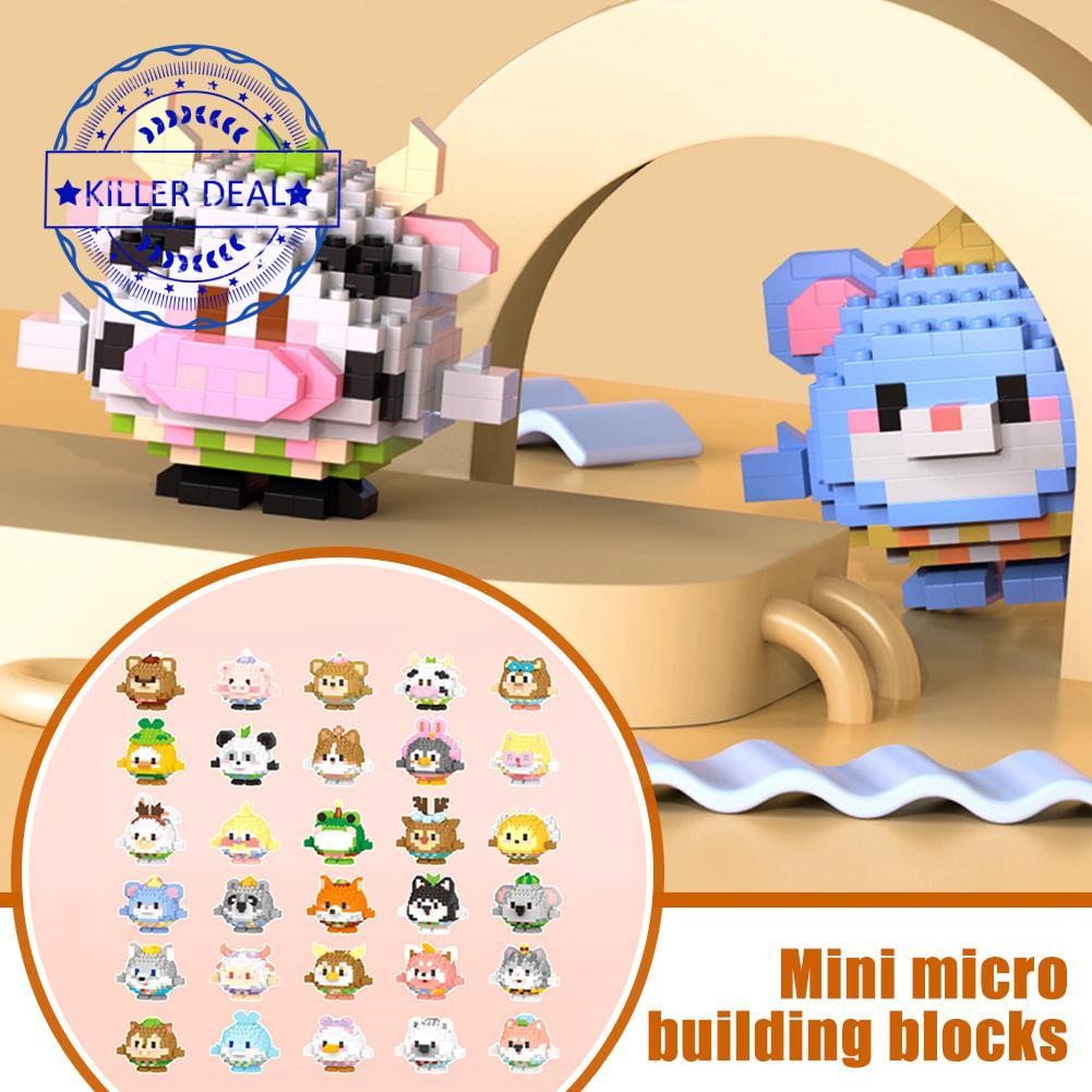 Mini Bricks Micro-particle Building Blocks Doll Assembly Blocks ...