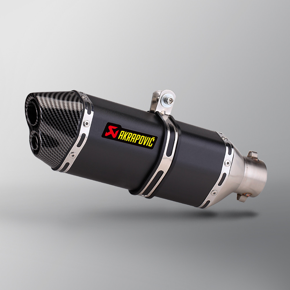 Universal 3651mm 370mm Motorcycle exhaust muffler with Db killer