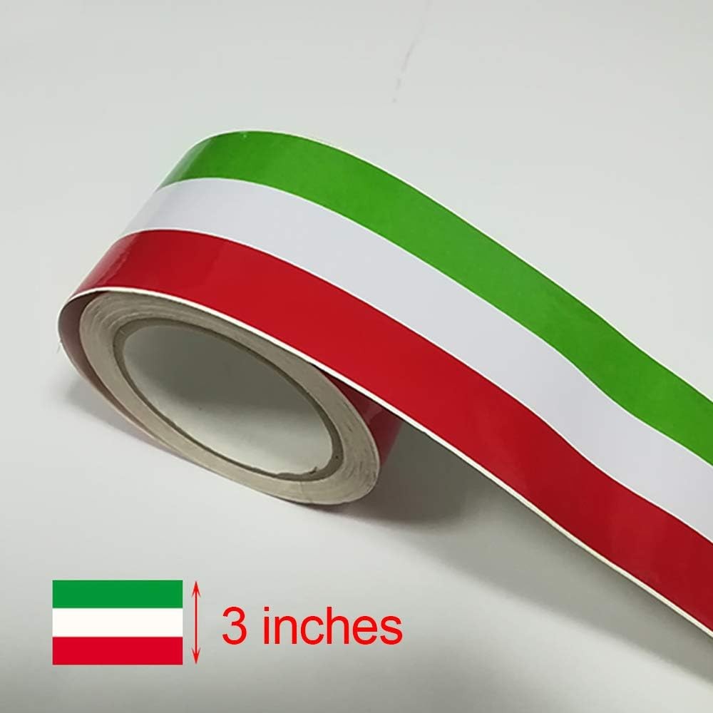 LZLRUN 3inches x 118inches Stripes Rally Side Hood Racing Motorsport ...