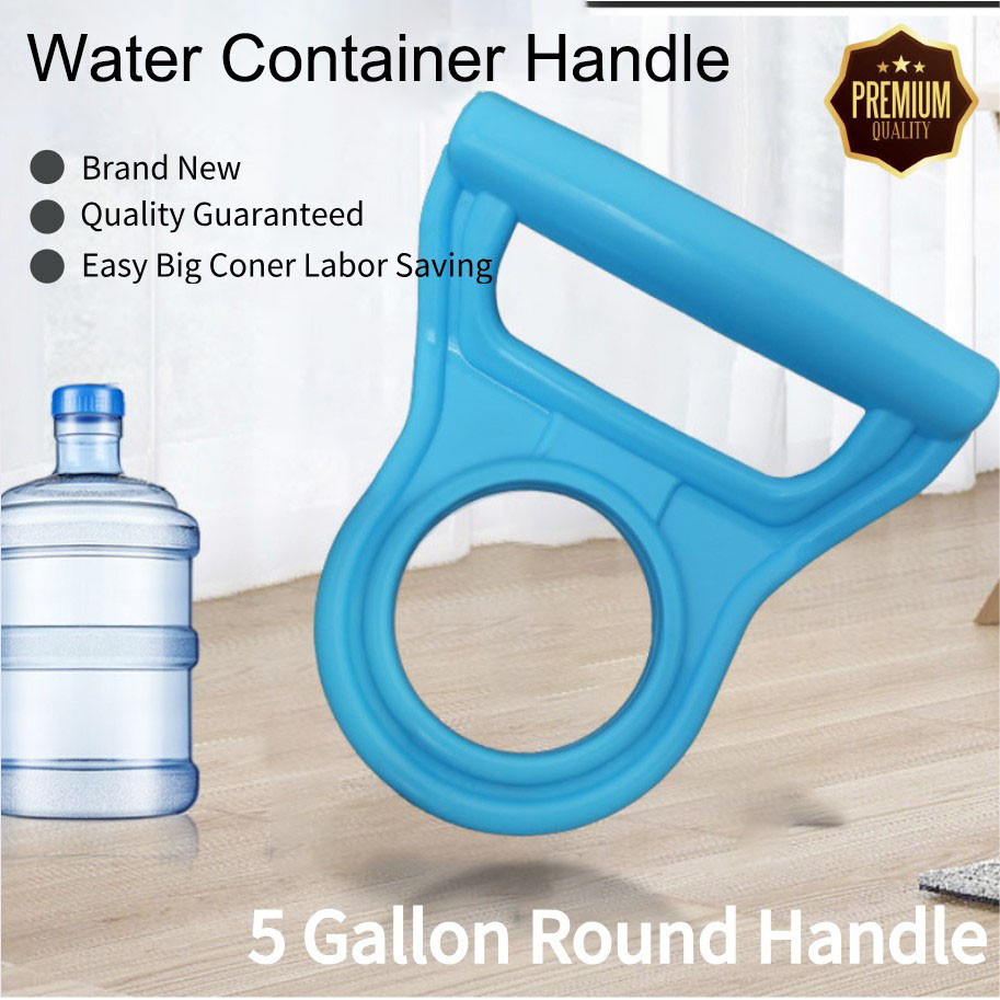 5 Gallons Water Container Handle Round Handle Holder Cleaner Round ...